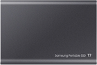 Dysk SSD Samsung Portable T7 1TB USB 3.2 Type-C (MU-PC1T0T/WW) External Grey - obraz 4