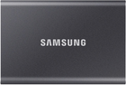 Dysk SSD Samsung Portable T7 2TB USB 3.2 Type-C (MU-PC2T0T/WW) External Grey - obraz 1