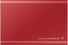 Dysk SSD Samsung Portable SSD T7 1TB USB 3.2 Type-C (MU-PC1T0R/WW) External Red - obraz 5