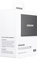 Dysk SSD Samsung Portable T7 2TB USB 3.2 Type-C (MU-PC2T0T/WW) External Grey - obraz 10