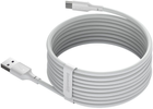 Kabel do transmisji danych Baseus Simple Wisdom USB do Type-C 5 A (2 szt./zestaw) 1,5 m biały (TZCATZJ-02) - obraz 3