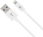 Кабель Cablexpert USB — Apple Lightning 1 м White (CC-USB2P-AMLM-1M-W) - зображення 1