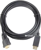 Кабель мультимедийный Cablexpert DisplayPort - DVI-D 1.8 м (CC-DPM-DVIM-1,8) - зображення 2