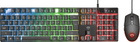 Zestaw przewodowy klawiatura+mysz TRUST GXT 838 Azor USB (TR23289) - obraz 2
