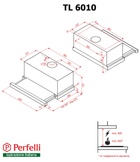 Витяжка Perfelli TL 6010 I - зображення 5