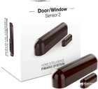 Розумний датчик відчинення дверей/вікна FIBARO Door/Window Sensor 2 Z-Wave Темно-коричневий (FGDW-002-7_ZW5) - зображення 3