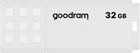 Pendrive Goodram UME2 32GB USB 2.0 White (UME2-0320W0R11) - obraz 2