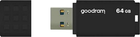 Pendrive Goodram UME3 64GB USB 3.0 Black (UME3-0640K0R11) - obraz 5