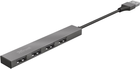 USB-хаб Halyx Aluminium 4-Port Mini USB Hub (tr23786) - зображення 2