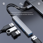 Hub USB Orico USB-A - USB3.0, 2xUSB2.0, TF (AH-A12F-GY-BP) (CA913770) - obraz 8