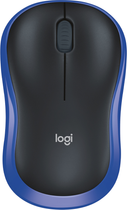 Mysz Logitech M185 Wireless niebieska (910-002239) - obraz 1