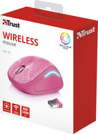 Mysz Trust Yvi FX Wireless Różowa (TR22336) - obraz 7