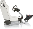 Kokpit Playseat Evolution z kierownicą i mocowaniem na pedały biały (REM.00006) - obraz 5