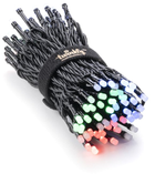 Світлодіодна Smart LED-гірлянда Twinkly Strings RGB 100, BT + Wi-Fi, Gen II, IP44 кабель чорний (TWS100STP-BEU) - зображення 5