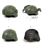 Защитный чехол Кавер на шлем ACH MICH 2000 с ушами, Черный (C21-01-09) (15097) - изображение 3