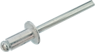 Заклепка з пласкою головкою ISO15977 6,4х10 Al/St 2,0-5 Steelfix 20 шт (052110)