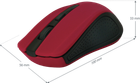 Миша Defender Accura MM-935 Wireless Red-Black (52937) - зображення 4