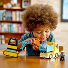 Zestaw klocków LEGO DUPLO Town Ciężarówka i koparka gąsienicowa 20 elementów (10931) - obraz 3