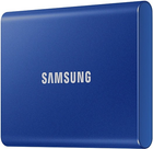 Dysk SSD Samsung Portable T7 500GB USB 3.2 Type-C (MU-PC500H/WW) External Blue - obraz 3