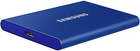 Dysk SSD Samsung Portable T7 500GB USB 3.2 Type-C (MU-PC500H/WW) External Blue - obraz 5