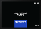 Goodram SSD CL100 Gen.3 120GB 2.5" SATA III 3D NAND TLC (SSDPR-CL100-120-G3) - зображення 1