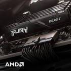 RAM Kingston Fury DDR4-3200 8192MB PC4-25600 Beast Black (KF432C16BB/8) - obraz 10