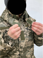 Куртка-бушлат военная мужская тактическая водонепроницаемая ВСУ (ЗСУ) 20222115-56 9408 56 размер - изображение 3
