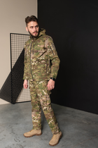 Чоловічий армійський костюм тактична форма на флісі Мультикам Туреччина ЗСУ 8658 XXL хакі - зображення 4