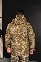 Куртка-бушлат военная мужская тактическая ВСУ (ЗСУ) Пиксель 8701 52 размер - изображение 3