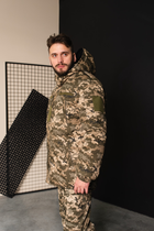 Куртка-бушлат военная мужская тактическая ВСУ (ЗСУ) Пиксель 8726 46 размер - изображение 3