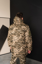 Куртка-бушлат военная мужская тактическая ВСУ (ЗСУ) Пиксель 8726 46 размер - изображение 4