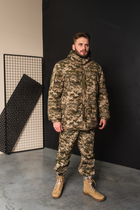 Куртка-бушлат военная мужская тактическая ВСУ (ЗСУ) Пиксель 8726 46 размер - изображение 9