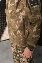 Куртка мужская тактическая Мультикам Accord Турция Софтшел Soft-Shell ВСУ (ЗСУ) 8715 M хаки - изображение 4