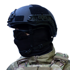 Шолом кевларовий ASL Fast Helmet NIJ IIIA NATO Чорний - изображение 3