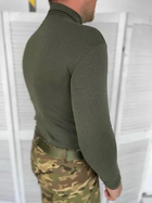 Гольф армійський камуфляж Оливковий на Мікрофілісі Розмір 2XL - зображення 2