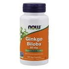 Натуральна добавка Now Foods Ginkgo Biloba 60 мг Веганські капсули
