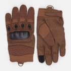Тактичні рукавички Tru-spec 5ive Star Gear Hard Knuckle M COY (3821004) - зображення 1