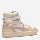 Чоловічі черевики високі Puma Sky LX Mid Lux 37287001 40 25.5 см Білий/Бежевий (4062451847104) - зображення 4