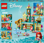 Zestaw klocków LEGO Disney Princess Podwodny pałac Arielki 498 elementów (43207) - obraz 6