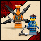 Конструктор LEGO NINJAGO Дракон бурі Джея EVO 140 деталей (71760_PL) - зображення 8