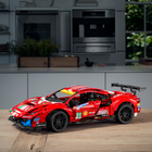 Zestaw klocków LEGO Technic Ferrari 488 GTE AF Corse #51 1677 elementów (42125) - obraz 8