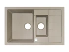 Кухонна мийка з граніту ADAMANT ANILA PLUS 78*50*20 см ЦУКРУ