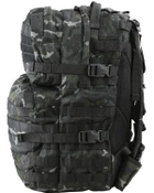 Рюкзак тактический военный армейский KOMBAT UK Medium Assault Pack мультикам черный 40л (SK-kb-map-btpbl) - изображение 3
