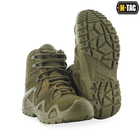 Ботинки тактические M-Tac замшевые обуви для военнослужащих Alligator 39 оливковый (SK-30801001-39) - изображение 1