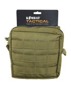 Підсумок тактичний KOMBAT UK Medium Molle Utility Pouch койот (SK-kb-mmup-coy)