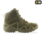 Ботинки тактические M-Tac замшевые обуви для военнослужащих Alligator 44 оливковый (SK-30801001-44) - изображение 4