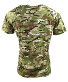 Футболка мужская военная тактическая ВСУ KOMBAT UK Operators Mesh T-Shirt S мультикам (SK-kb-omts-btp-s) - изображение 3
