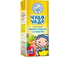 Сік ЧудоЧадо Яблуко-Персик 0.2л (4820016254718)