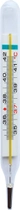 Термометр медицинский Gamma Thermo Eco стеклянный жидкостный без ртути (6948647010508) - изображение 2