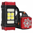 Ручной аккумуляторный переносной фонарь Vkstar Hurry Bolt Hb-1678 38w, Powerbank, солнечная батарея